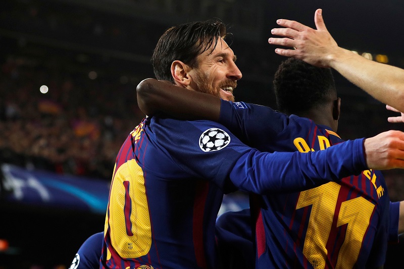 Барселона последњи четвртфиналиста Лиге шампиона: Меси се играо